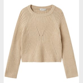 Name It Bluse - Strik - NkfRikine - Doeskin