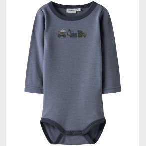 Name It Body l/ - Uld - NbmWillow - Folkstone Gray/Working MAch