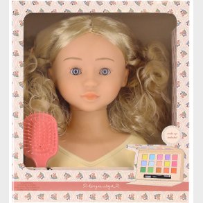 Konges Sljd Sminkehoved m. Tilbehr - 25 cm - Lili