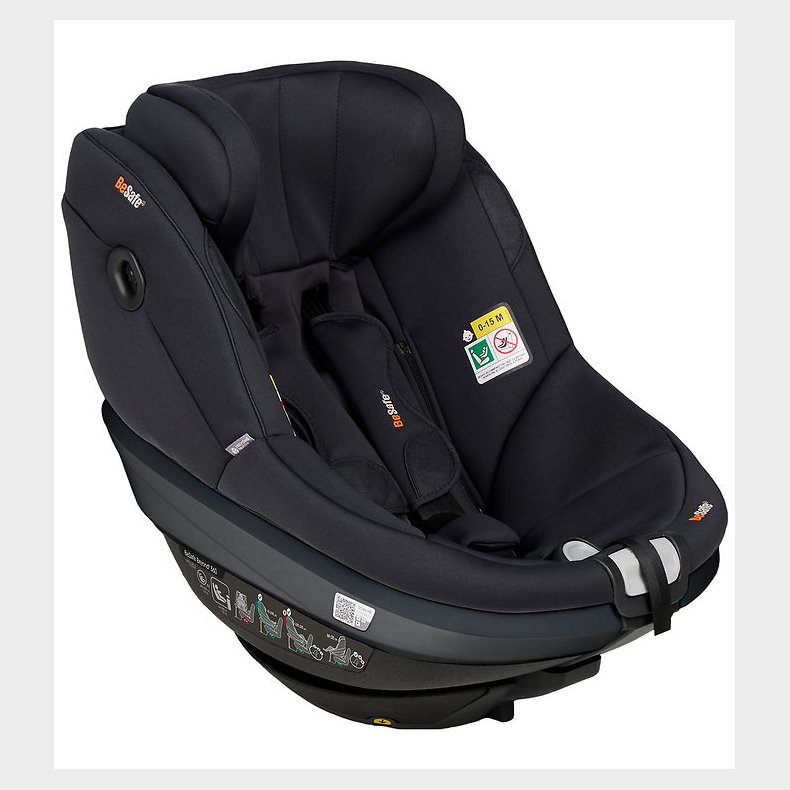 BeSafe Autostol - Beyond² 360 - Black SoftBreeze