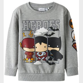 Name It Sweatshirt - NmmOsmus Batman - Grey Melange