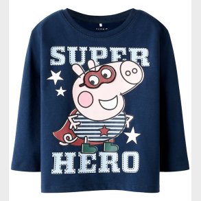 Name It Bluse - NmmOtto Peppa Pig - Navy Blazer