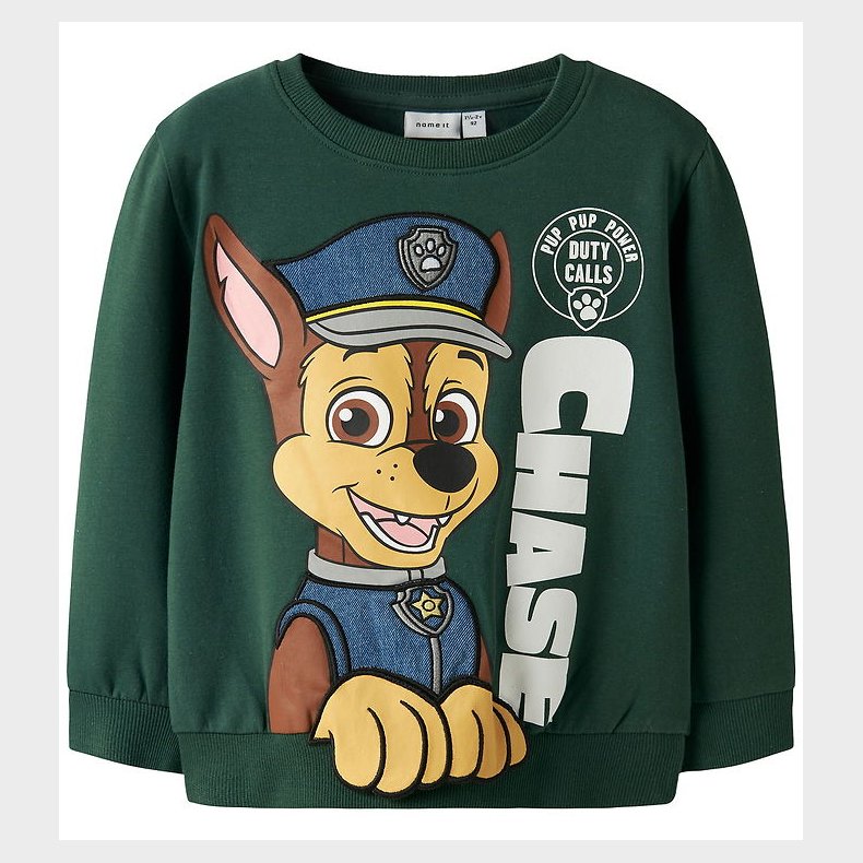 Name It Sweatshirt - NmmNeel Paw Patrol - Bistro Green