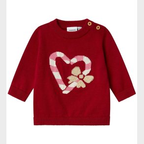 Name It Bluse - Strik - NbfReamo - Jester Red