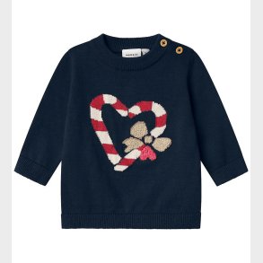 Name It Bluse - Strik - NbfReamo - Navy Blazer