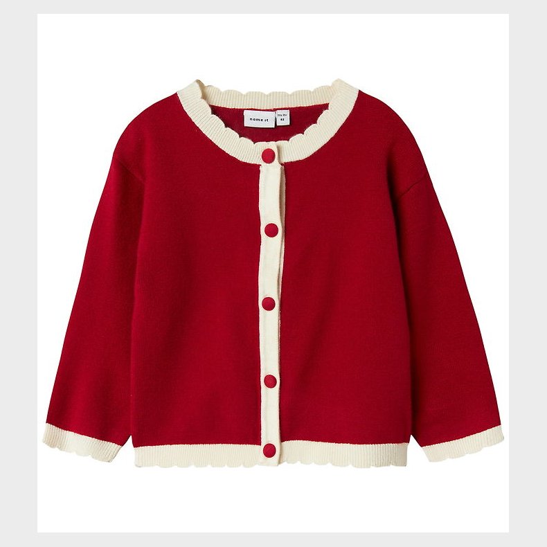 Name It Cardigan - Strik - NmfRalbo - Jester Red