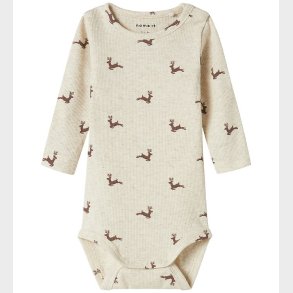 Name It Body l/ - Rib - NbnRoko - Peyote Melange