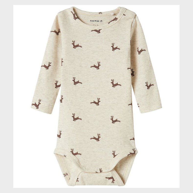 Name It Body l/ - Rib - NbnRoko - Peyote Melange