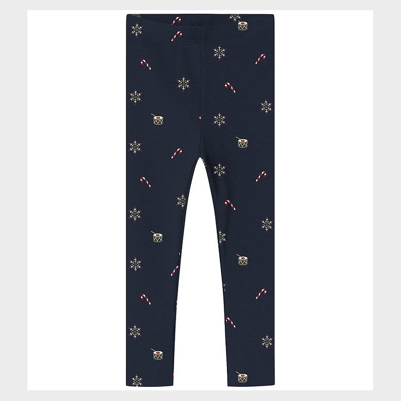 Name It Leggings - Rib - NmnRoko - Navy Blazer