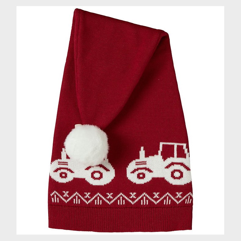 Name It Nissehue - Strik - NmnRismas - Jester Red/Tractor