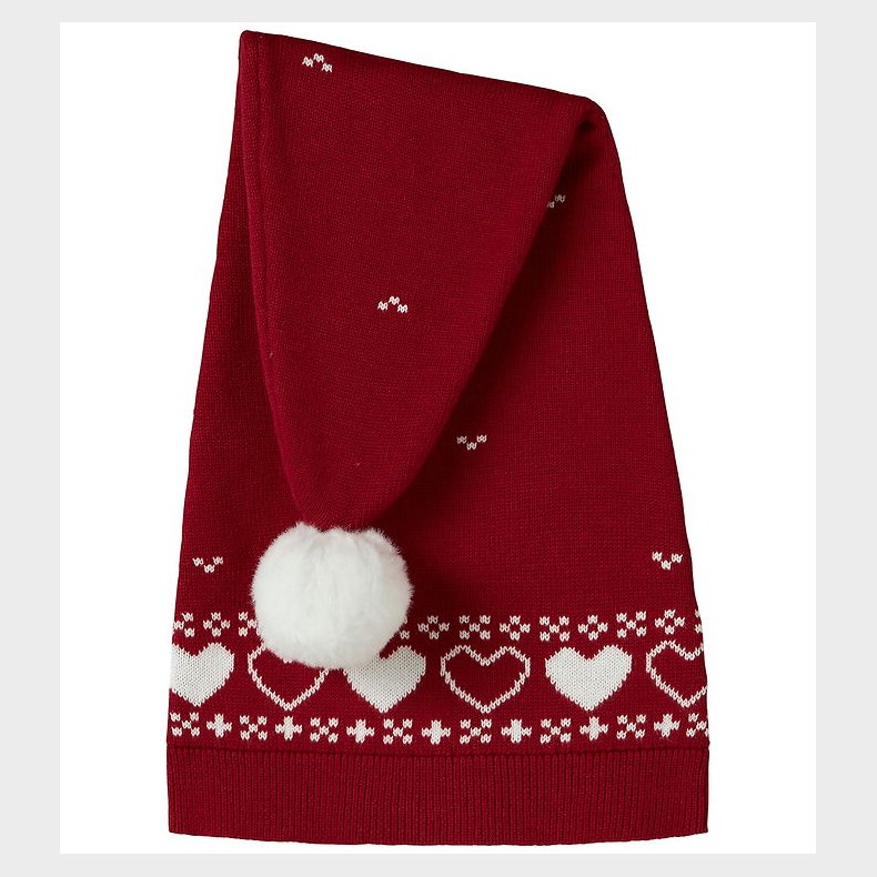 Name It Nissehue - Strik - NmnRismas - Jester Red/Hearts