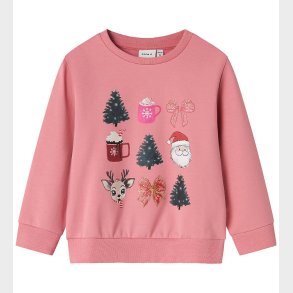 Name It Sweatshirt - NmfRomia - Wild Rose