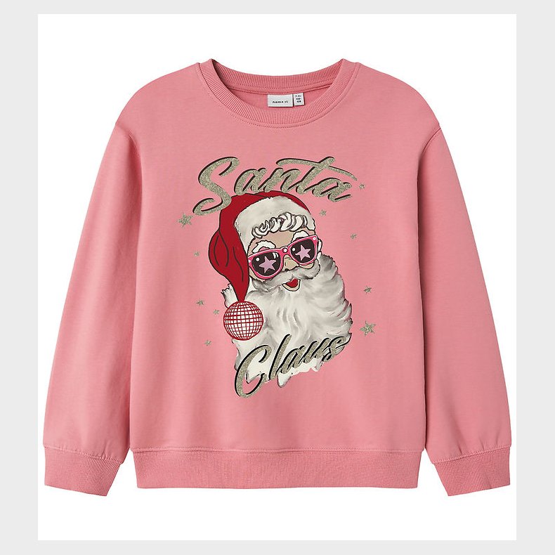 Name It Sweatshirt - NkfRasab - Wild Rose