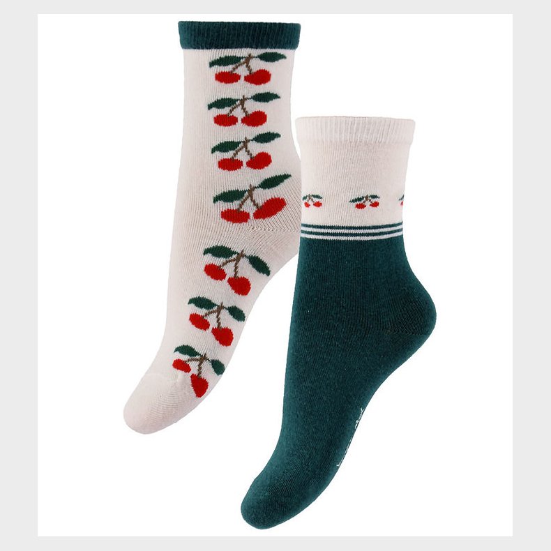 Konges Sljd Strmper - 2-pak - Cherry Mix