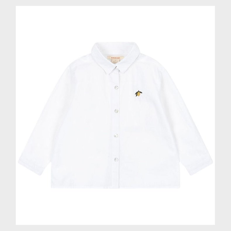 Konges Sljd Skjorte - Ray - Optic White