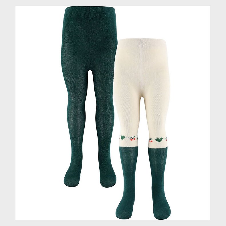 Konges Sljd Strmpebukser - 2-pak - Cherry Mix