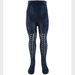 Konges Sljd Strmpebukser - Bomuld/Uld - Navy m. Hulmnster