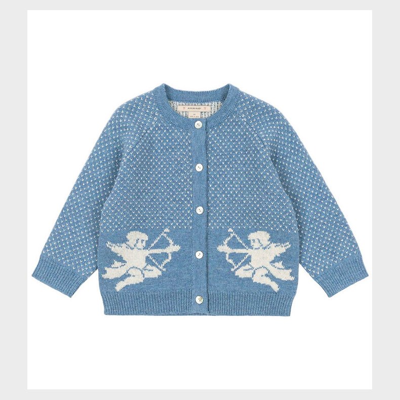 Konges Sljd Cardigan - Uld/Polyamid - Angel