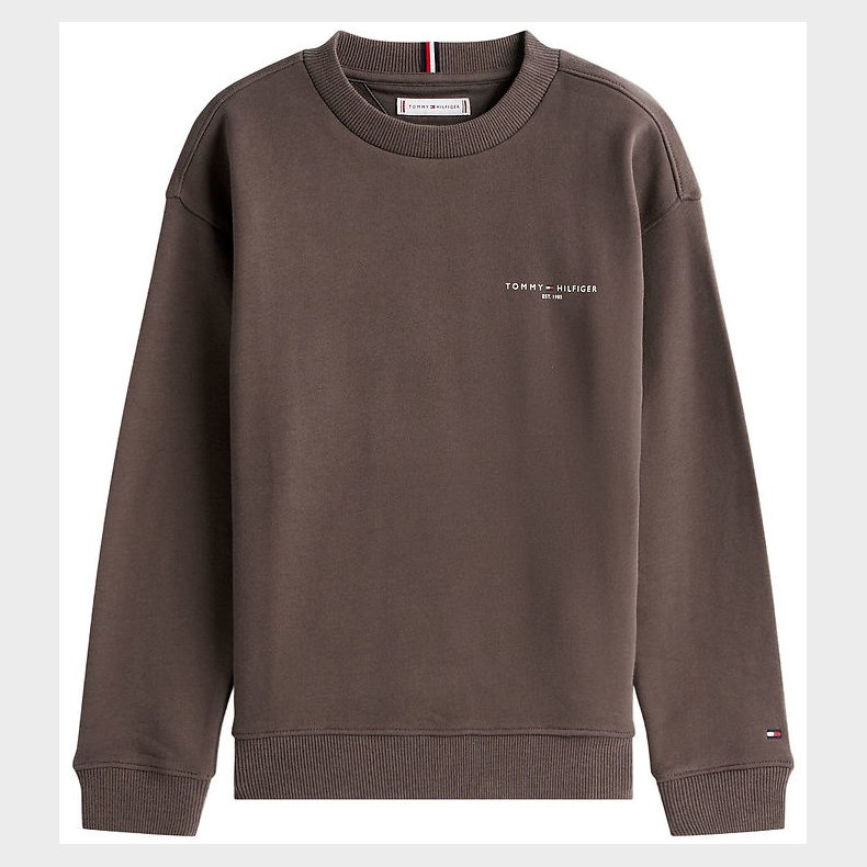 Tommy Hilfiger Sweatshirt - Mini Corp - Black Walnutbrown