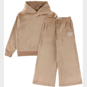 Calvin Klein St - Httetrje/Bukser - Fljlsvelour - Woodsmokeb