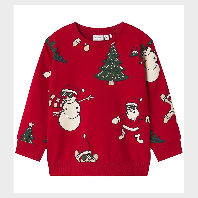Name It Sweatshirt - NmmRoka - Jester Red