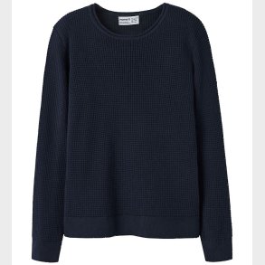 Name It Bluse - Strik - Rib - NkmViklas - Navy Blazer