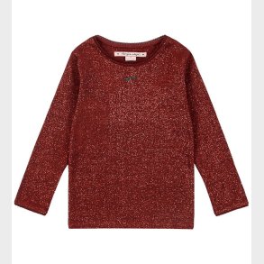 Konges Sljd Bluse - Roli - Red Dahlia m. Glimmer