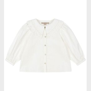 Konges Sl�jd Skjorte - Coeur Collar - Optic White