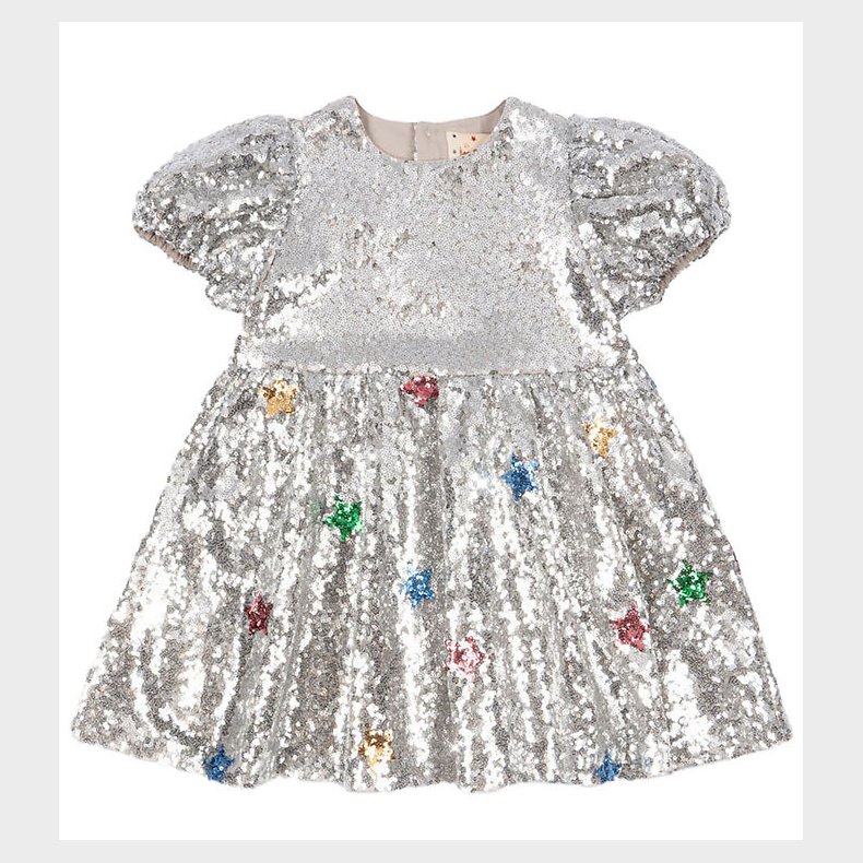 Konges Sl�jd Kjole - Starla Star Dust - Star Sequin Silver