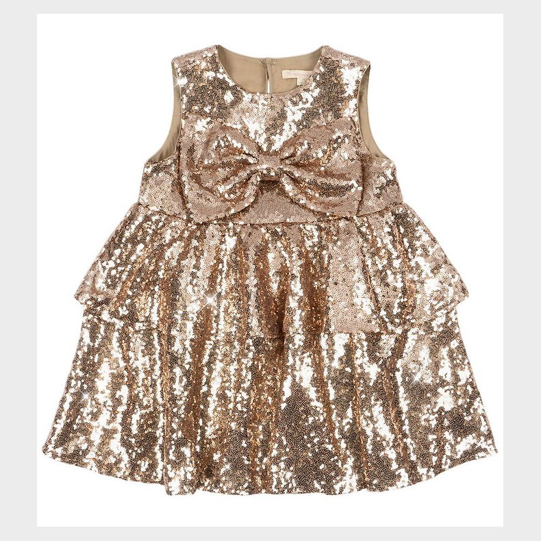 Konges Sljd Kjole - Rosie - Smoke Gray m. Pailletter