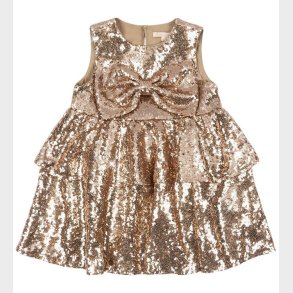 Konges Sl�jd Kjole - Rosie - Smoke Gray m. Pailletter