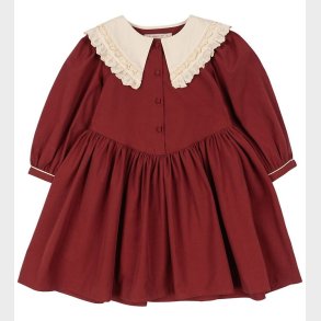 Konges Sljd Kjole - Coeur Collar - Red Dahlia