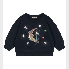 Konges Sljd sweatshirt - Loupy Lou - Dark Navy m. Mne