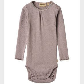 Wheat Body l/ - Rib - Dusty Purple