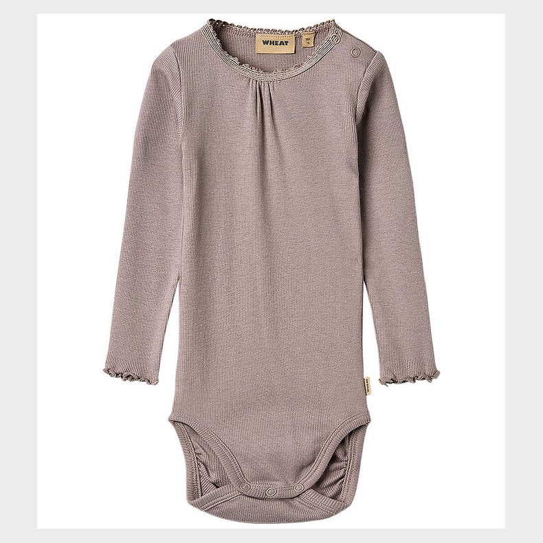 Wheat Body l/ - Rib - Dusty Purple