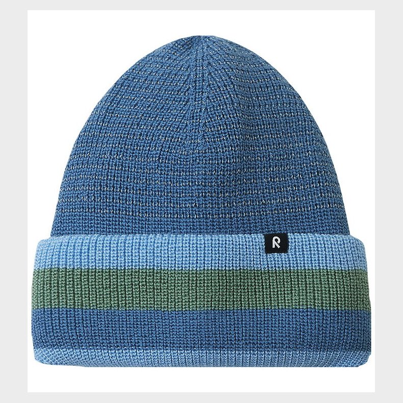 Reima Hue - Uld/Polyester - Rib/Strik - Hippa - Blue Ocean