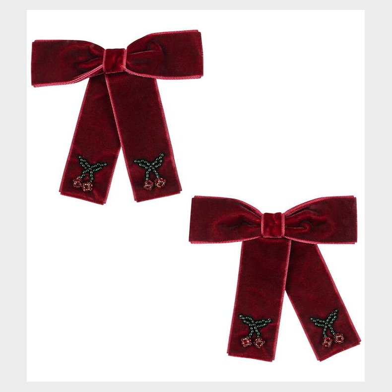 Konges Sljd Hrsljfer - 8 cm - Juliette - 2-pak - Rio Red