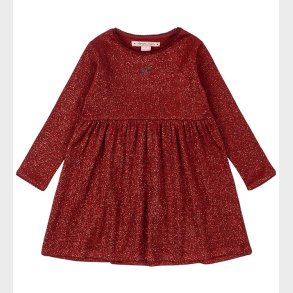 Konges Sljd Kjole - Roli - Red Dahlia m. Glimmer