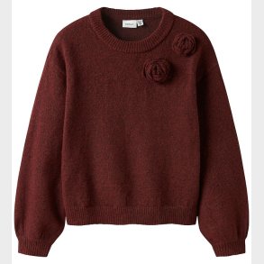 Name It Bluse - Strik - NkfOdessana - Burgundy