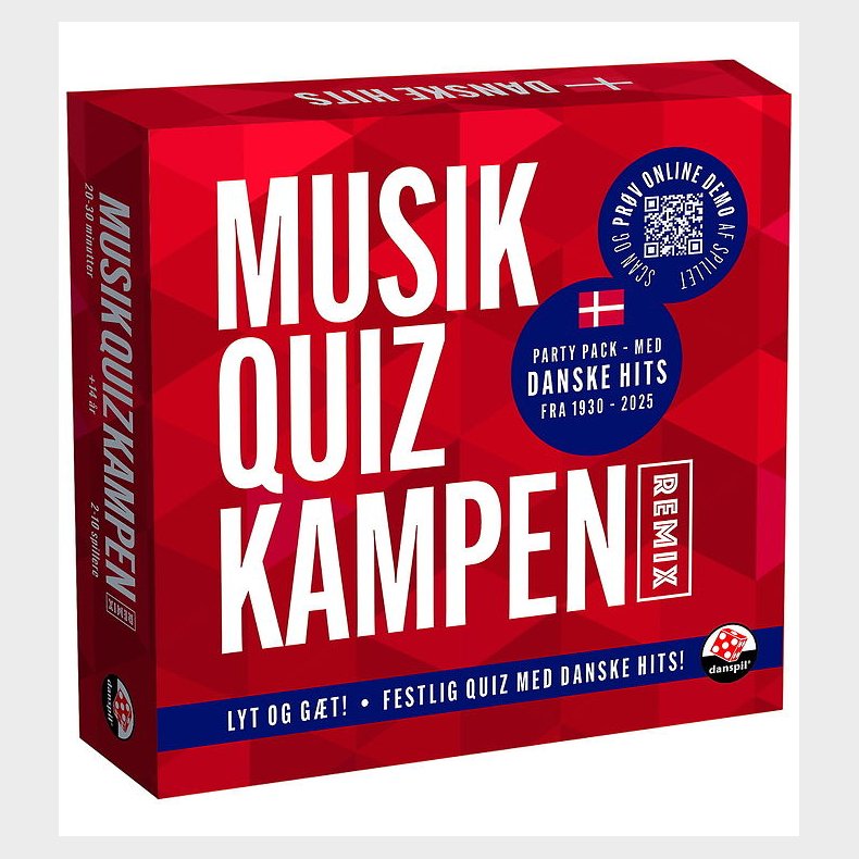 Danspil Spil - Musik Quiz Kampen - Danske Hits