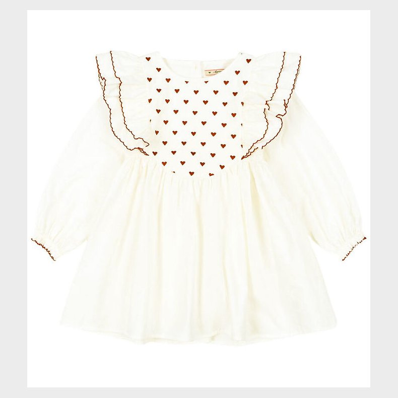 Konges Sljd Kjole - Coeur - Pure White