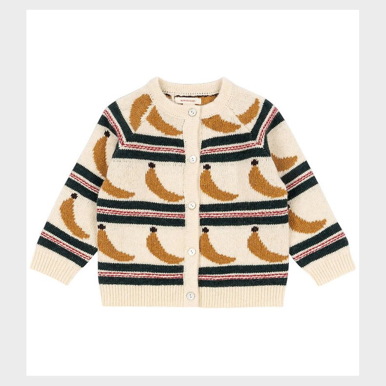 Konges Sljd Cardigan - Uld/Polyamid - Billi - Banana