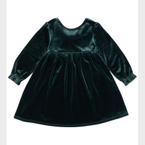 Konges Sl�jd Velourkjole - Gia Bow - Pine Grove