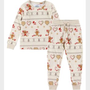 Jule-Sweaters Pyjamas - Christmas Cookie - Beige