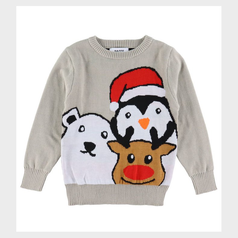 Jule-Sweaters Bluse - The Animals Christmas Sweater