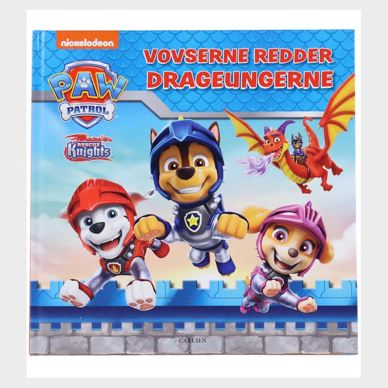 Forlaget Carlsen Bog - Vovserne Redder Drageungerne - Paw Patrol