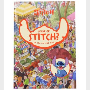 Forlaget Carlsen Bog - Hvor Er Stitch? En Sg Og Find-bog