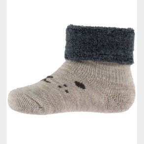 MP Strmper - Uld - Arven - Light Brown Melange