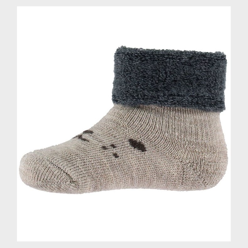 MP Strmper - Uld - Arven - Light Brown Melange