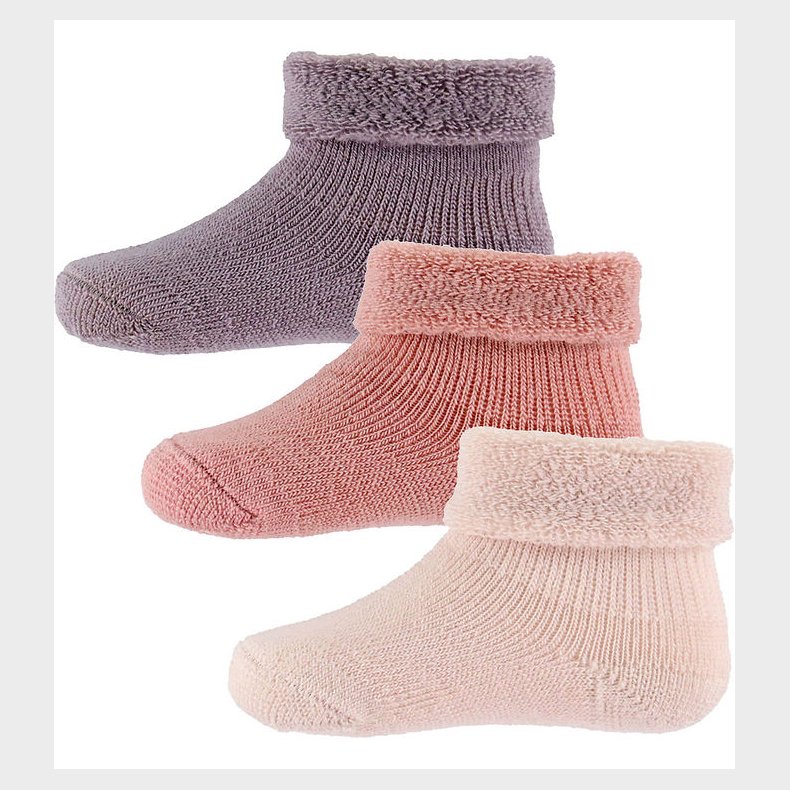 MP Strmper - Uld - 3-pak - Vintage Rose